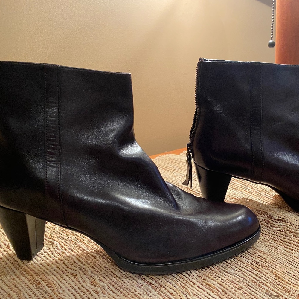 Paul Green dark brown boots.